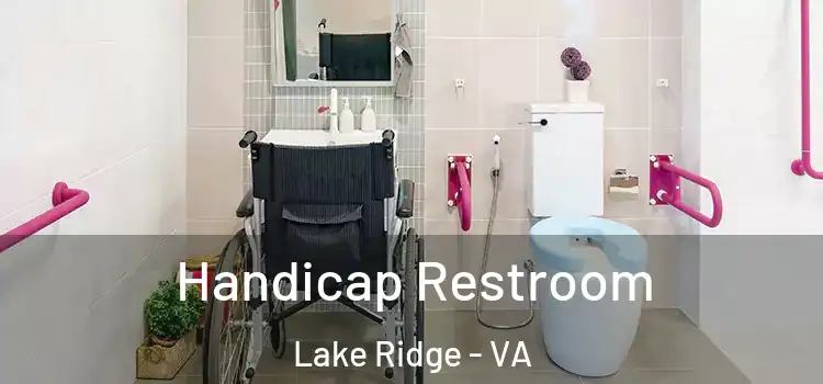 Handicap Restroom Lake Ridge - VA