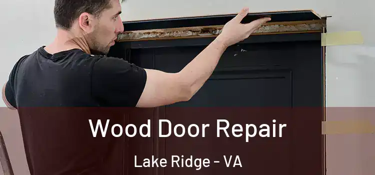 Wood Door Repair Lake Ridge - VA